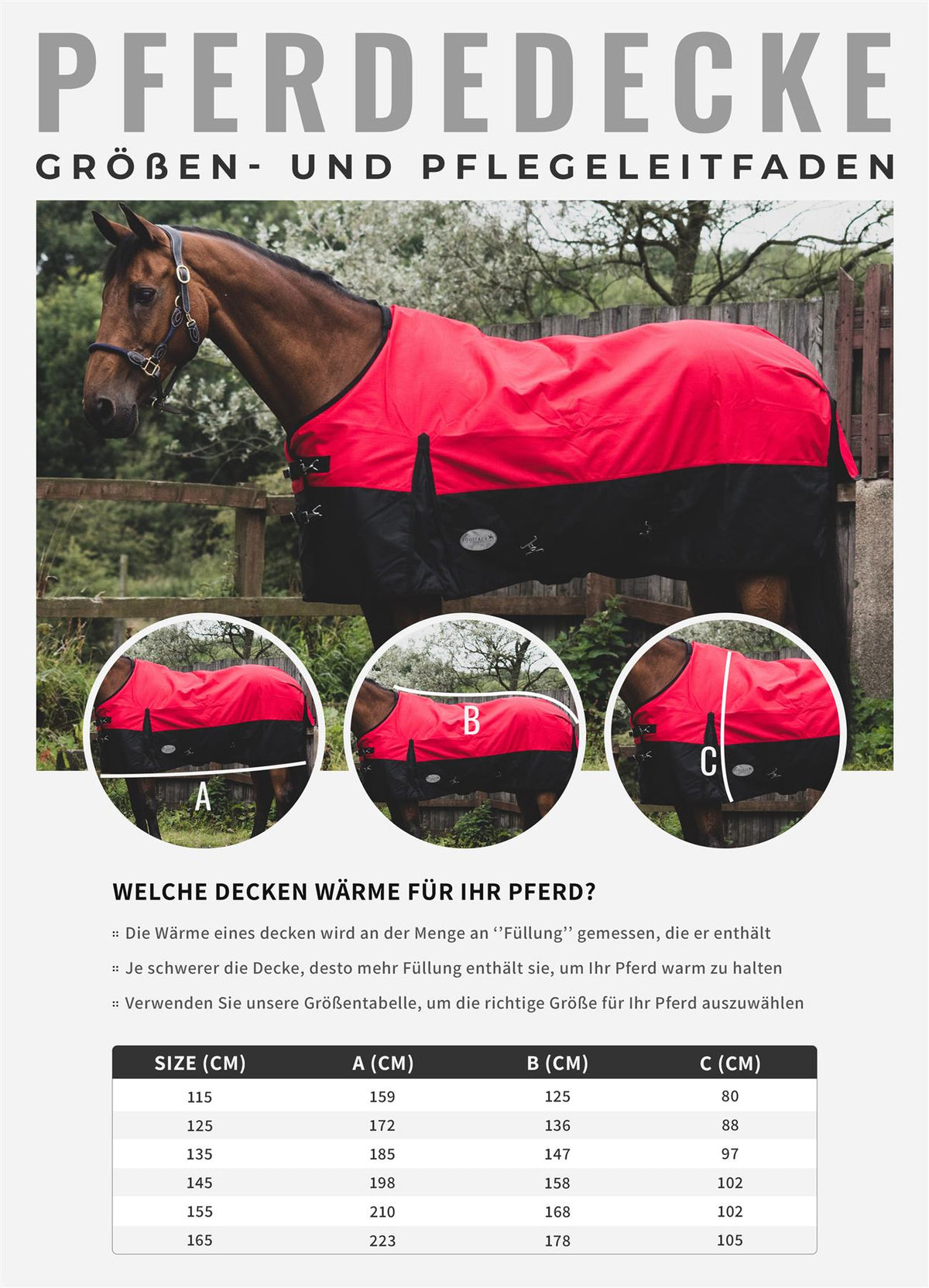 210D Mediumweight Waterproof Horse Stable Rug 200g Fill Standard Neck Navy